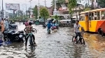 অল্প বৃষ্টিতেই সিলেট নগরে হাঁটুপানি