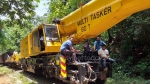 লাউয়াছড়ায় পৌঁছেছে রিলিফ ট্রেন, বগি উদ্ধার শুরু